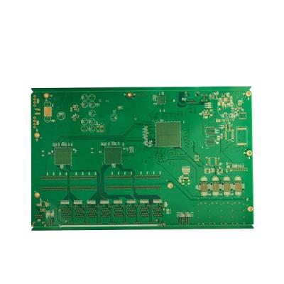 中国 HASL FR4 PCB Board with Impedance Control and Green Solder Mask Color 販売のため