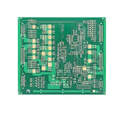 中国 Tin-Sprayed PCB Circuit Board With White Silk Screen Printing And Flying Probe Testing 販売のため