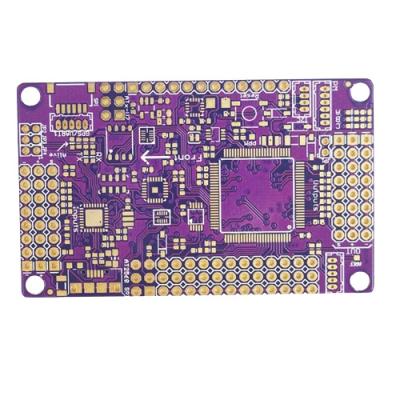 China Customized PCB circuit board 6-layer board purple ink inside and outside 2OZ copper thickness for sale