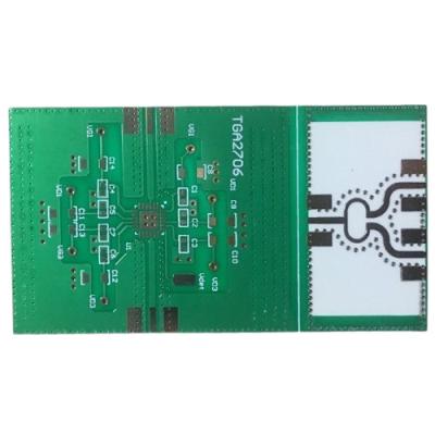 China 0.1 mm Min Line Width FR4 PCB Board mit weißer Seidenfarbe und Impedanzkontrolle zu verkaufen