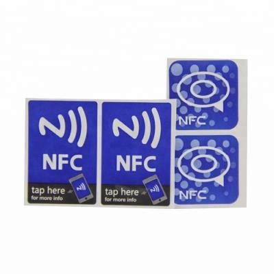 China ISO14443A Rewritable Nfc Smart Tags / Adhesive Waterproof Nfc Stickers for sale