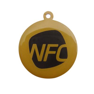 China Etiqueta de epoxy de NFC NFC215 RFID de Micro RFID TagsProgrammable del guardia de la entrada en venta