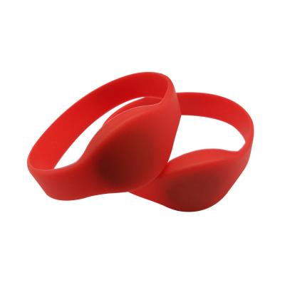 China  Desfire LF RFID Silicone Wristband UV Printing For Outdoor Events for sale