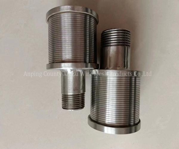 Quality 70mm Screen Nozzle Diameter Wedge Wire Filter Nozzle for Round Wire Shape Filtration Needs for sale