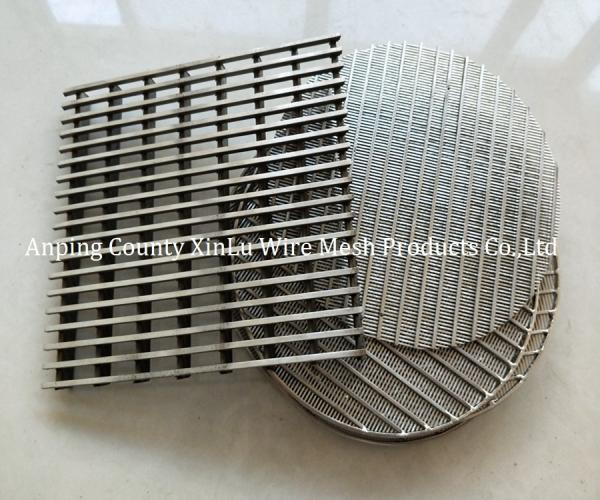 Quality Vee Wire Wrapped Johnson Screen Mesh For Water Treatment, Well Drilling, Food, Filtration for sale