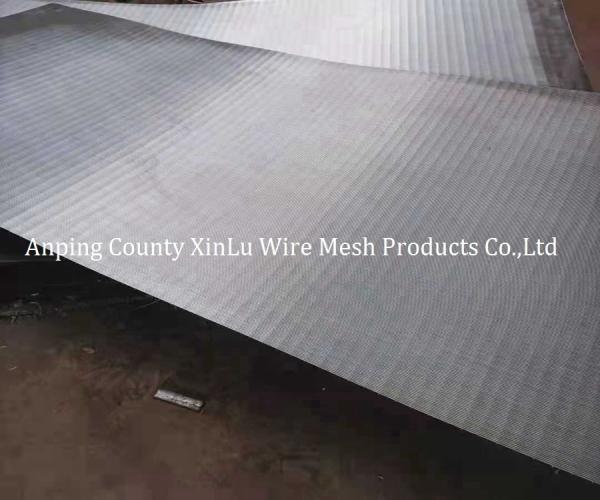 Quality Wedge Wire Flat Panel Johnson Screen Mesh with Flat Plate Dewatering Screen for sale