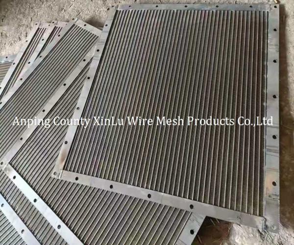 Quality Wedge Wire Flat Panel Johnson Screen Mesh with Flat Plate Dewatering Screen Panel Sieve Bend Screen Plate for sale