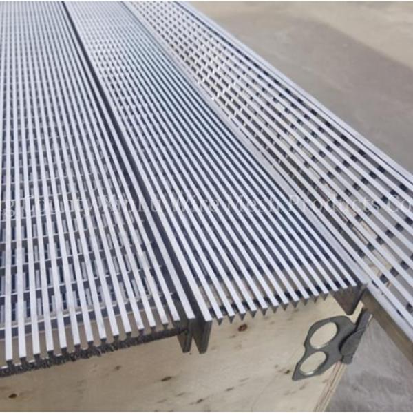 Quality Wedge Wire Flat Panel Johnson Screen Mesh with Flat Plate Dewatering Screen for sale