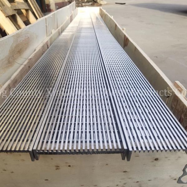 Quality Wedge Wire Flat Panel Johnson Screen Mesh with Flat Plate Dewatering Screen for sale