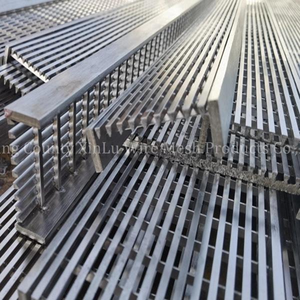 Quality Wedge Wire Flat Panel Johnson Screen Mesh with Flat Plate Dewatering Screen for sale