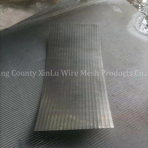 Quality Wedge Wire Flat Panel Johnson Screen Mesh with Flat Plate Dewatering Screen for sale