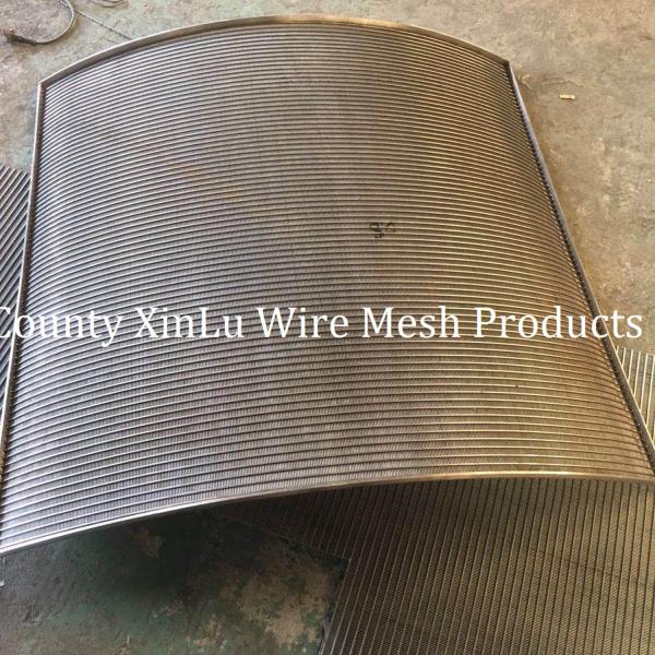 Quality Wedge Wire Flat Panel Johnson Screen Mesh with Flat Plate Dewatering Screen for sale