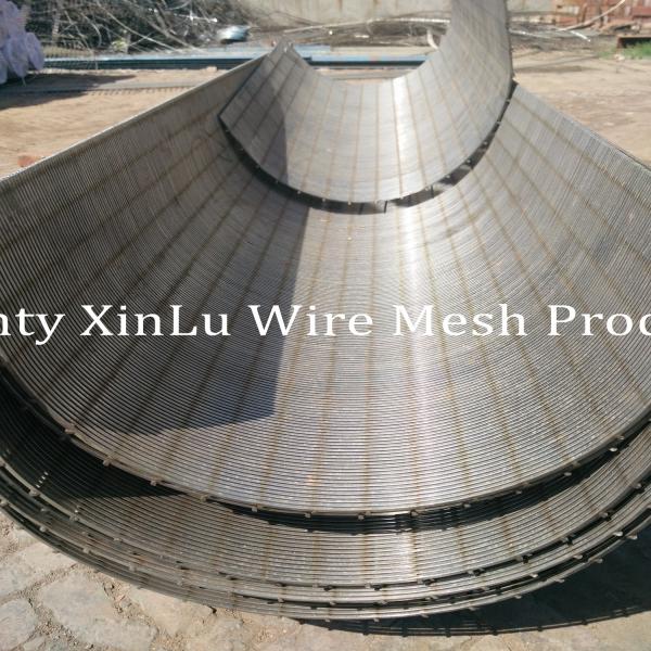 Quality Wedge Wire Flat Panel Johnson Screen Mesh with Flat Plate Dewatering Screen for sale