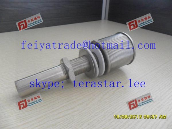 Quality STAINLESS STEEL STRAINER NOZZLE / Long Neck Screen Nozzle / Johnson filter nozzle / filter bottom nozzle for power plant for sale