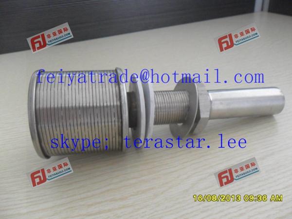 Quality STAINLESS STEEL STRAINER NOZZLE / Long Neck Screen Nozzle / Johnson filter for sale