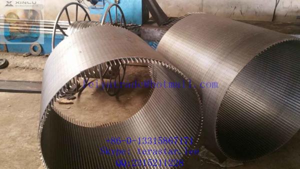 Quality DEWATERING SCREEN PANEL / JOHNSON SCREEN PLATE / V WIRE SLOT PANEL / WEDGE WIRE for sale