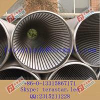 Quality 0.02mm/0.05mm/1mm Wedge Wire Screens,Johnson Screen,Vee Wire Filter Screen for sale