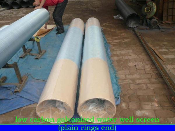 Quality V Wire Wrapped Water Well Screens Or Johnson Wedge Wire Screen Pipe For Pump for sale