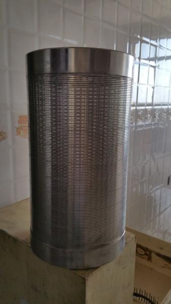 Quality wire wound stainless steel screen pipe / wedge wire screen tube / perfect for sale