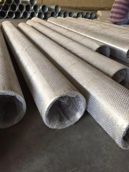 Quality wire wound stainless steel screen pipe / wedge wire screen tube / perfect for sale