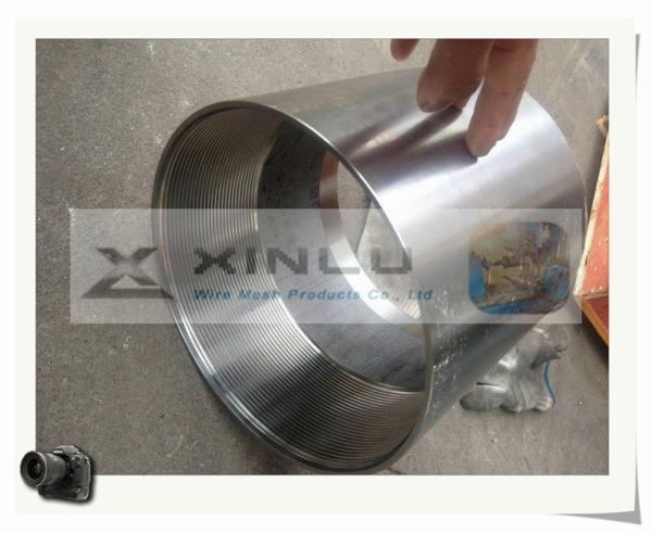 Quality wire wound stainless steel screen pipe / wedge wire screen tube / perfect for sale