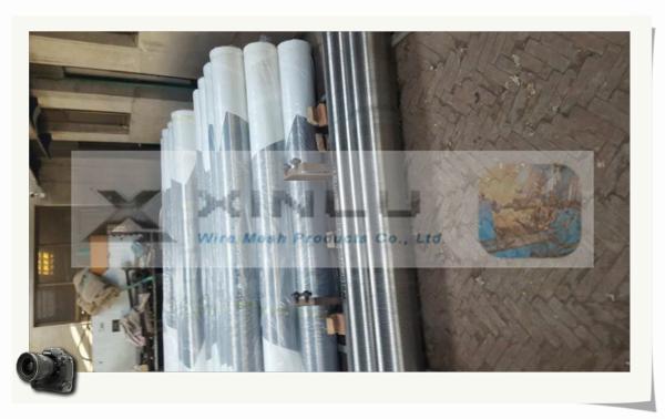 Quality STAINLESS STEEL WELL SCREEN TUBE / DEWATERING WELL SCREEN PIPE / WEDGE WIRE for sale