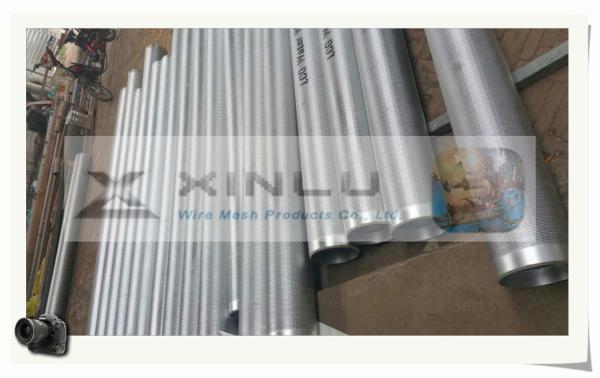 Quality STAINLESS STEEL WELL SCREEN TUBE / DEWATERING WELL SCREEN PIPE / WEDGE WIRE for sale