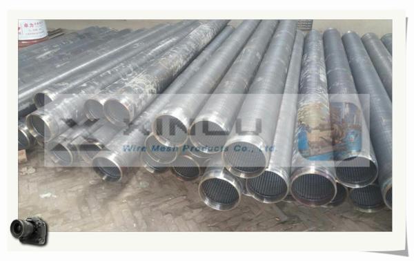 Quality STAINLESS STEEL WELL SCREEN TUBE / DEWATERING WELL SCREEN PIPE / WEDGE WIRE for sale