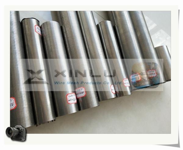 Quality PERFECT ROUND WATER WELL SCREEN / DEWATERING WELL SCREEN TUBE / WEDGE WIRE for sale