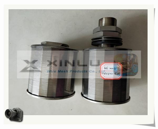 Quality STAINLESS STEEL FILTER NOZZLE / JOHNSON LATERAL SCREENS / WEDGE WIRE SCREEN for sale