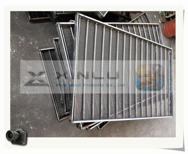 Quality DEWATERING SCREEN PANEL / JOHNSON SCREEN PLATE / V WIRE SLOT PANEL / WEDGE WIRE for sale