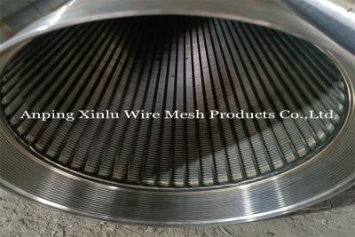 China Corrosion Resistant 304L 316L Metal Mesh Screen Pipe Threaded Wedge Wire Tube 10ft Length for sale