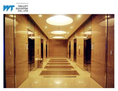 China High Performance Luxury Passenger Elevator With Efficient VVVF Control System for sale