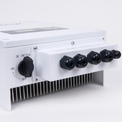 China IP65 5.5kw 3 Phase Solar Pump Controller , 380v 450VDC 3ph Solar Inverter for sale