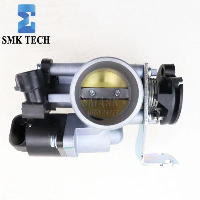China Original Motorcycle Throttle body Bore Size 34 mm for Motorcycle 125 150CC with Del-phi IACA 26179 and TPS Sensor 35999 for sale