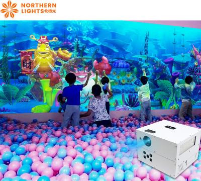 China Indoor Smashing Ball Interactive Wall Projector For Kid'S Amusement Park for sale