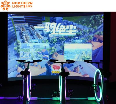 China AR Interactive Projection Game Sports Fitness Dynamic Bike Game for sale