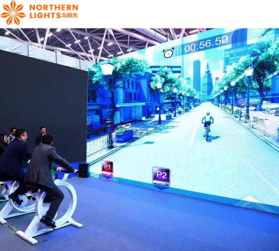 China Bicicleta interactiva AR Proyector de juegos Bicicleta de ejercicio con juegos interactivos en venta