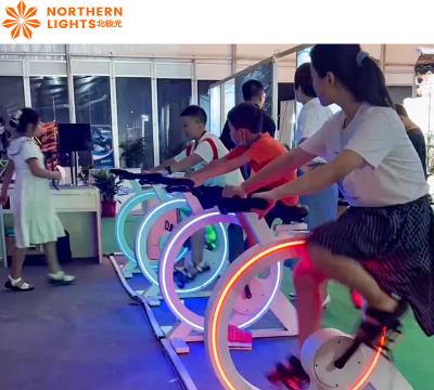 Κίνα Διαδραστικό σύστημα προβολής παιχνιδιών VR Διαδραστικό σύστημα προβολής παιχνιδιών ποδηλάτου προς πώληση