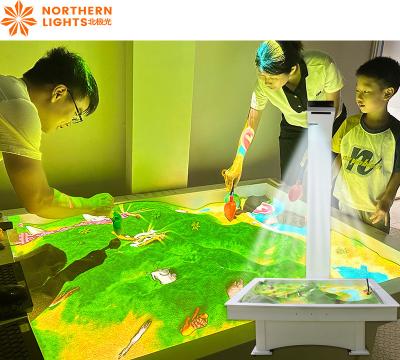 China Northern Lights Interactive Games Projector Sand Table For Children'S Amusement for sale