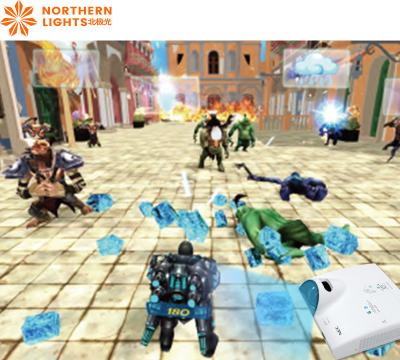 China Proyección holográfica 3D Mechwarrior Proyector de juegos interactivos para niños en venta