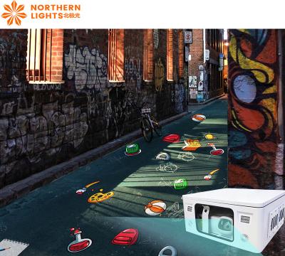 China Northern Lights Floor Interactive Projection Outdoor Interactive Projector for sale