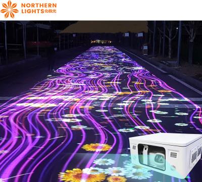 China Weatherproof Floor Interactive Projection Public Floor Projection System for sale