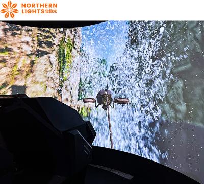 China 2 Reihen 10 Sitzplätze VR Kino 3d Orbit Kino Strecke Immersive Projektion zu verkaufen