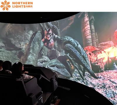 China VR Track Cinema Interactive Digital Projection Theater Simulator for sale