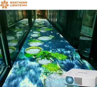 China 3D Immersive Room Holographic Floor Interactive Projection For Tourist Project for sale