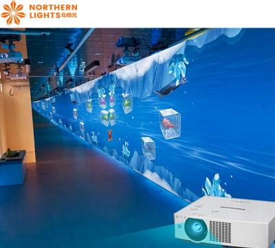 Cina Gran museo Proiezione interattiva su parete schermo interattivo olografico in vendita