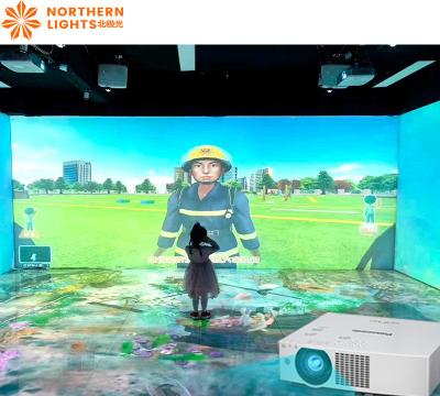 China Proyector 3D inmersivo de interiores Sistema de proyección interactivo de paredes para decoración en venta