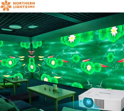 Cina KTV Interactive Wall Projector 360 Immersive Projection 3200 lumens in vendita
