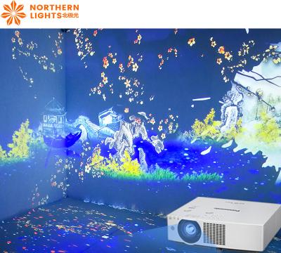 China Multichannel Interactive Projection Immersive Projector For Cultural Tourism for sale